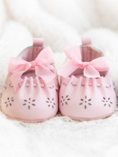 Baby shoes for a boy and a girl