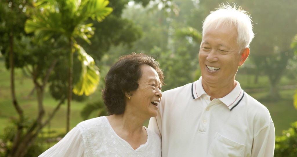 Asian Senior Couple